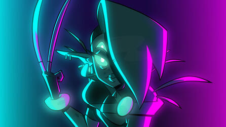 Lighting experiment ft. my oc Ribbon set in the world of Monkey Wrench.