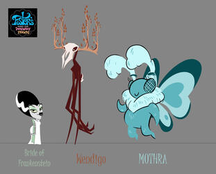 Monsters Character Design